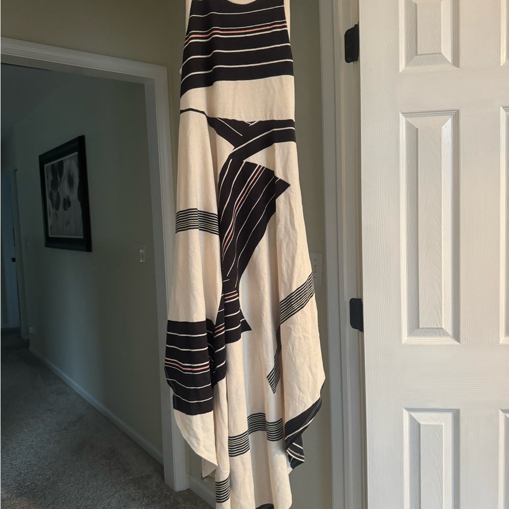 Free-est striped Maxi Dress in Cream and Black. New with tags. XS